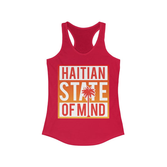 Red Haitian State of Mind Racerback Tank