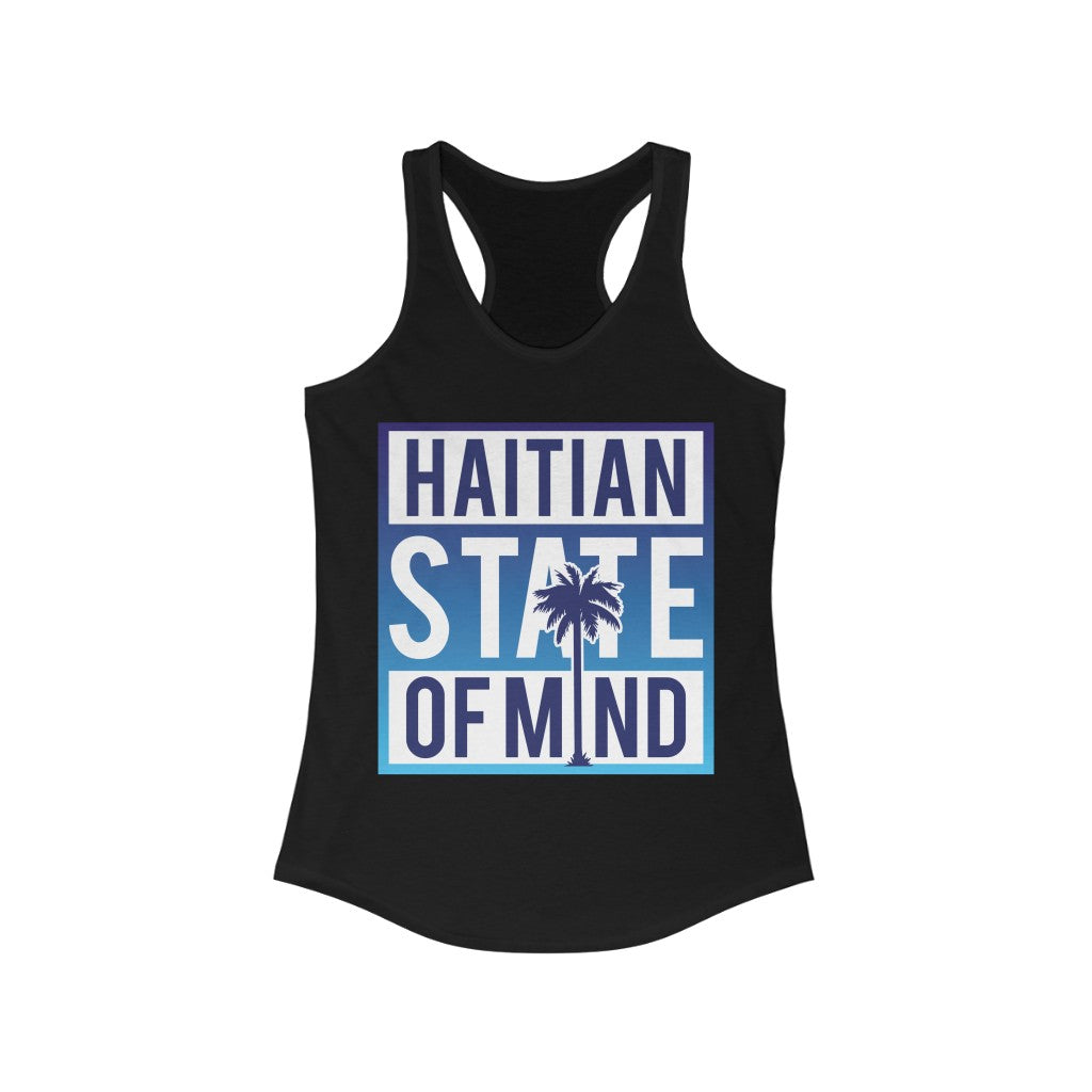 Blue Haitian State of Mind Racerback Tank
