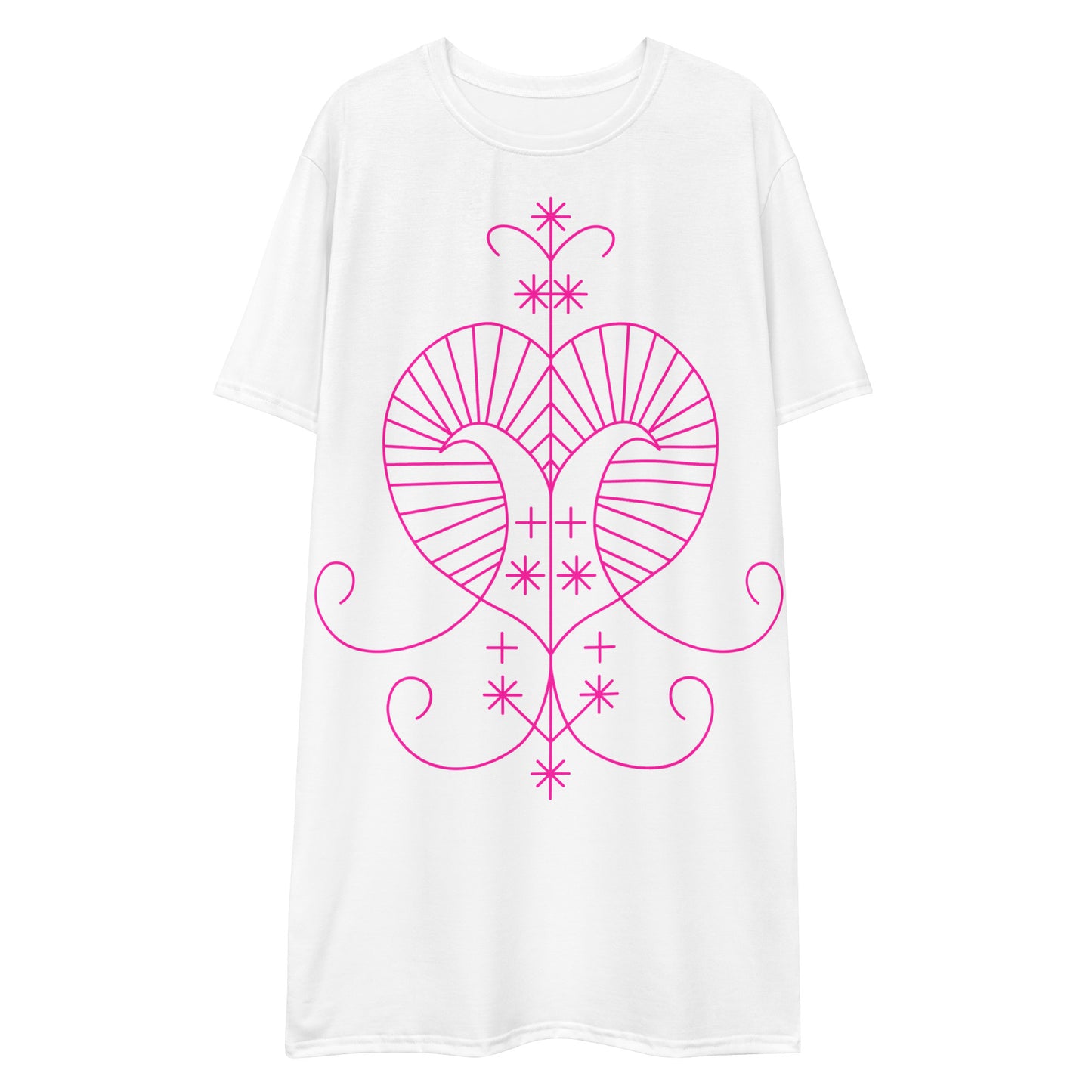 Erzulie Freda White T-shirt Dress