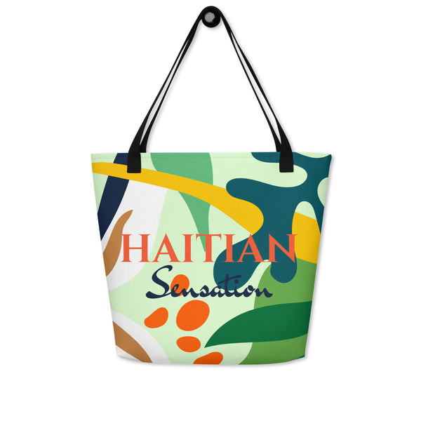 Haitian Sensation Large Tote Bag