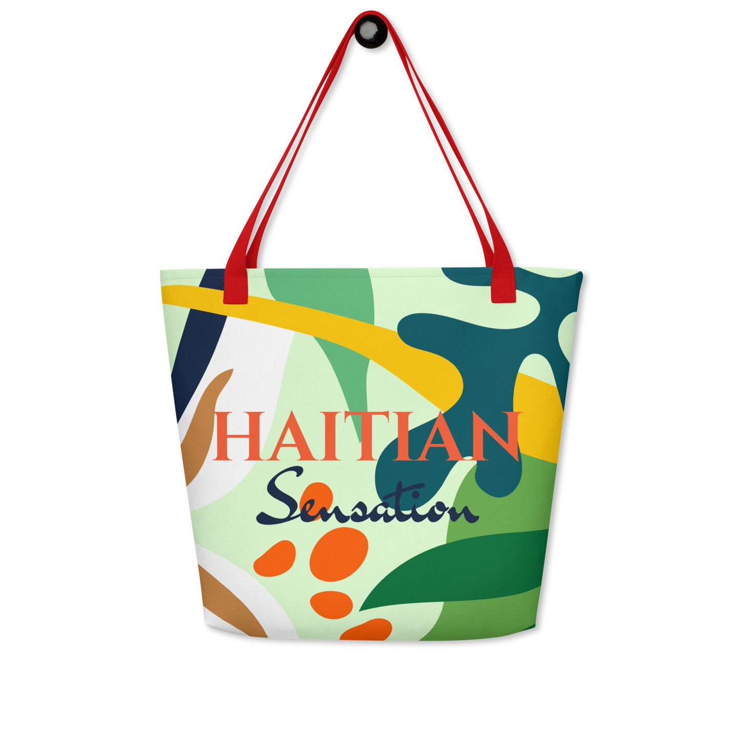 Haitian Sensation Large Tote Bag