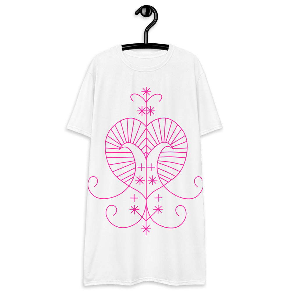 Erzulie Freda White T-shirt Dress