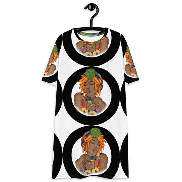 Fanm Kawòt T-shirt Dress