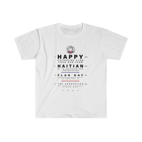 Happy Haitian Flag Day Fitted Tee