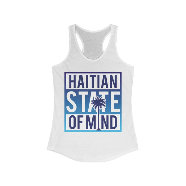 Blue Haitian State of Mind Racerback Tank