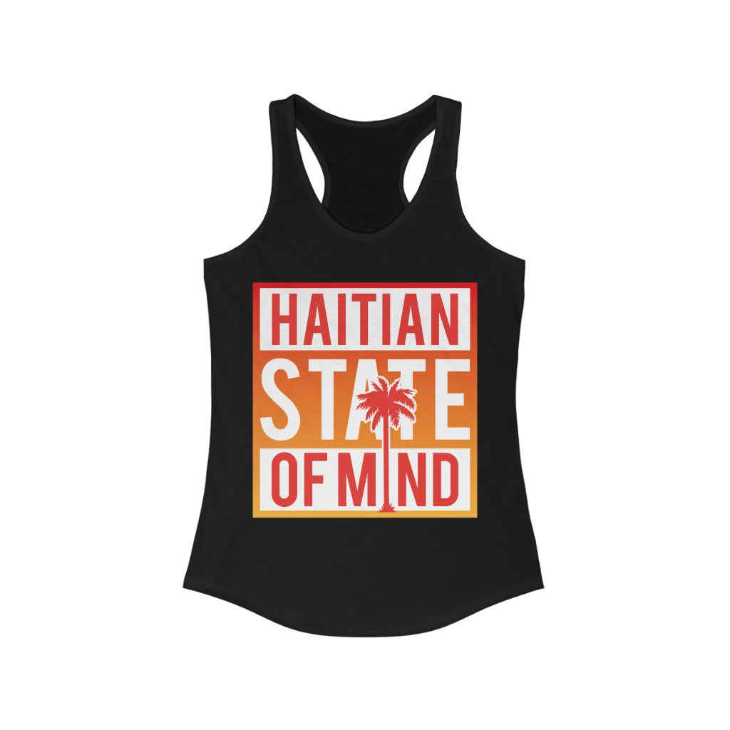 Red Haitian State of Mind Racerback Tank