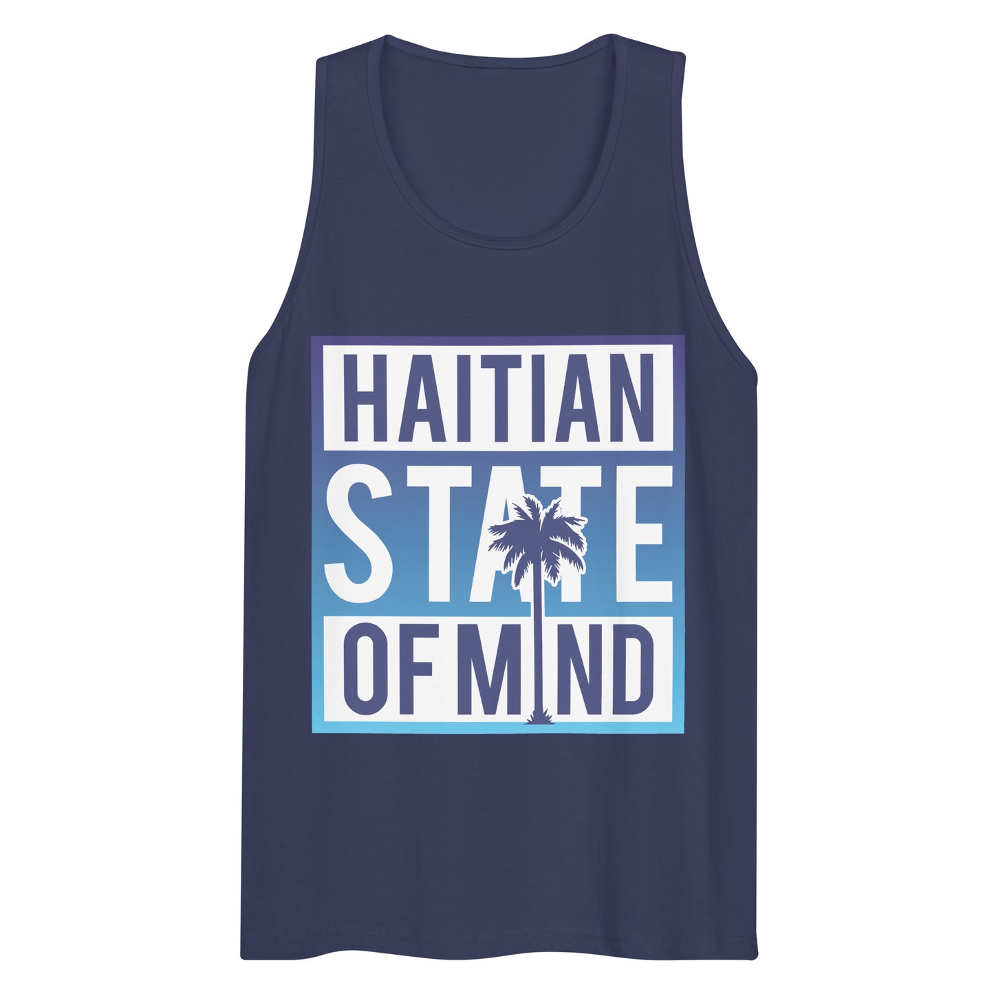 Blue Haitian State of Mind Tank Top