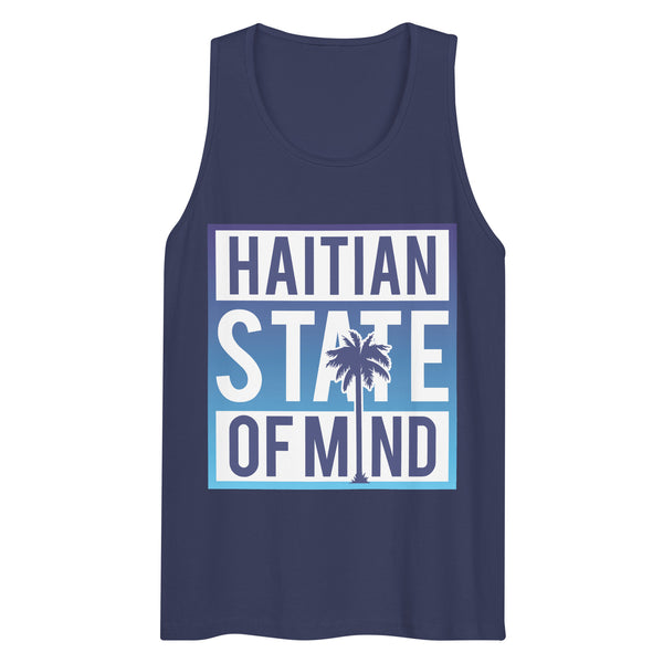 Blue Haitian State of Mind tank