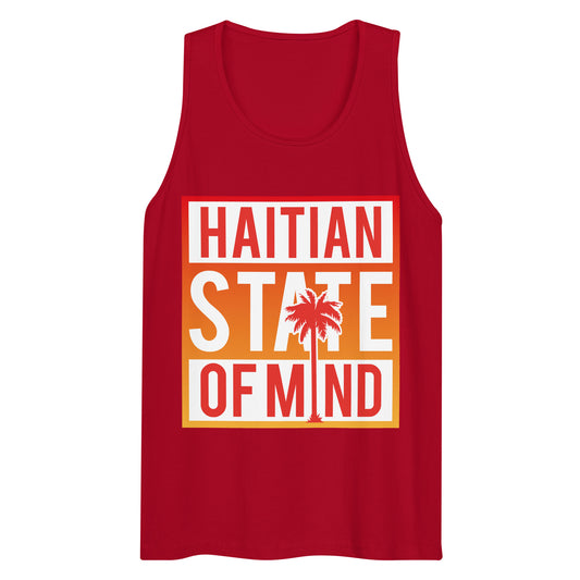 Red Haitian State of Mind Tank Top