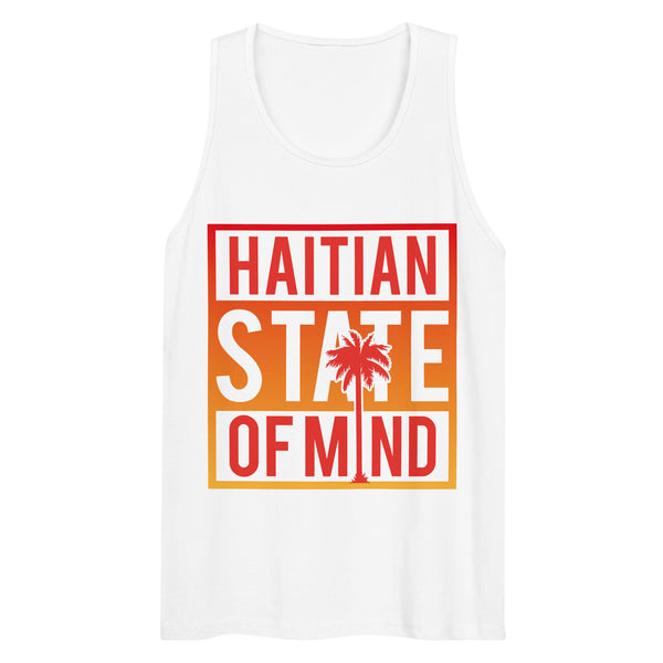 Red Haitian State of Mind tank