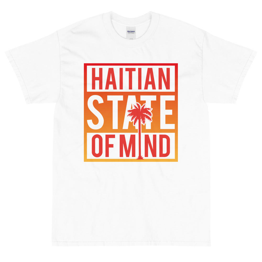 Red Haitian State of Mind Tee