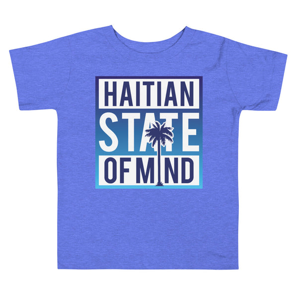 Blue Haitian State of Mind Toddler Tee