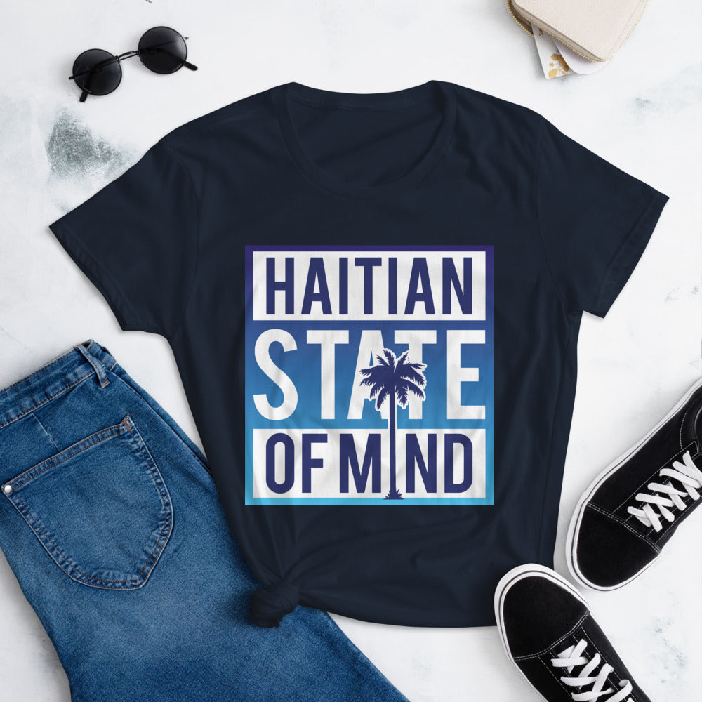 Blue Haitian State of Mind Tee