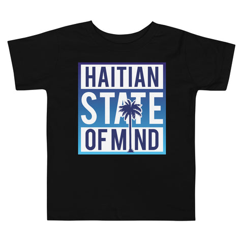 Blue Haitian State of Mind Toddler Tee