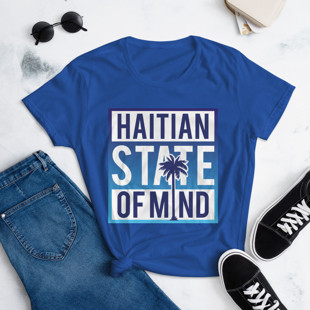 Blue Haitian State of Mind Tee