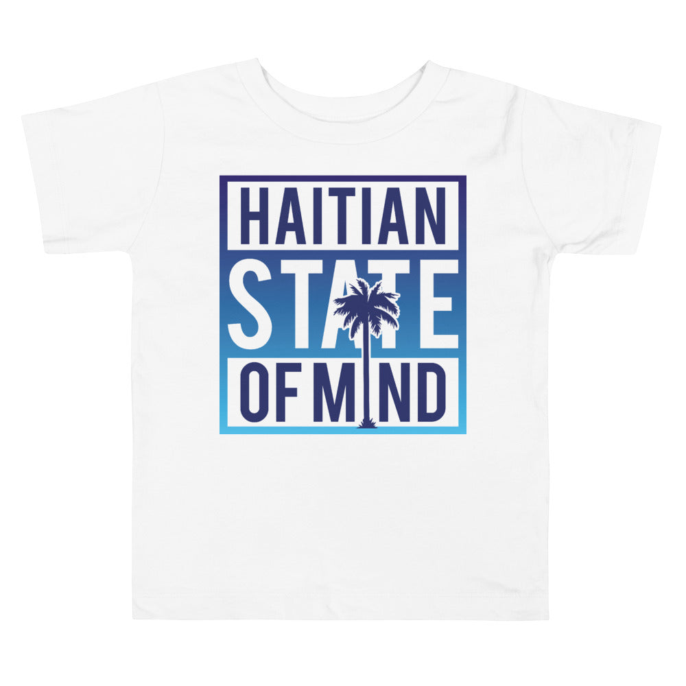 Blue Haitian State of Mind Toddler Tee