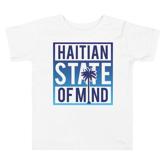 Blue Haitian State of Mind Toddler Tee