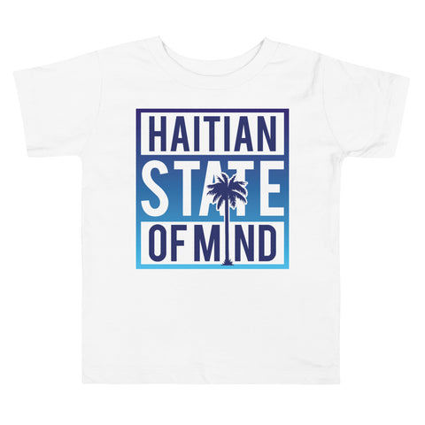 Blue Haitian State of Mind Toddler Tee