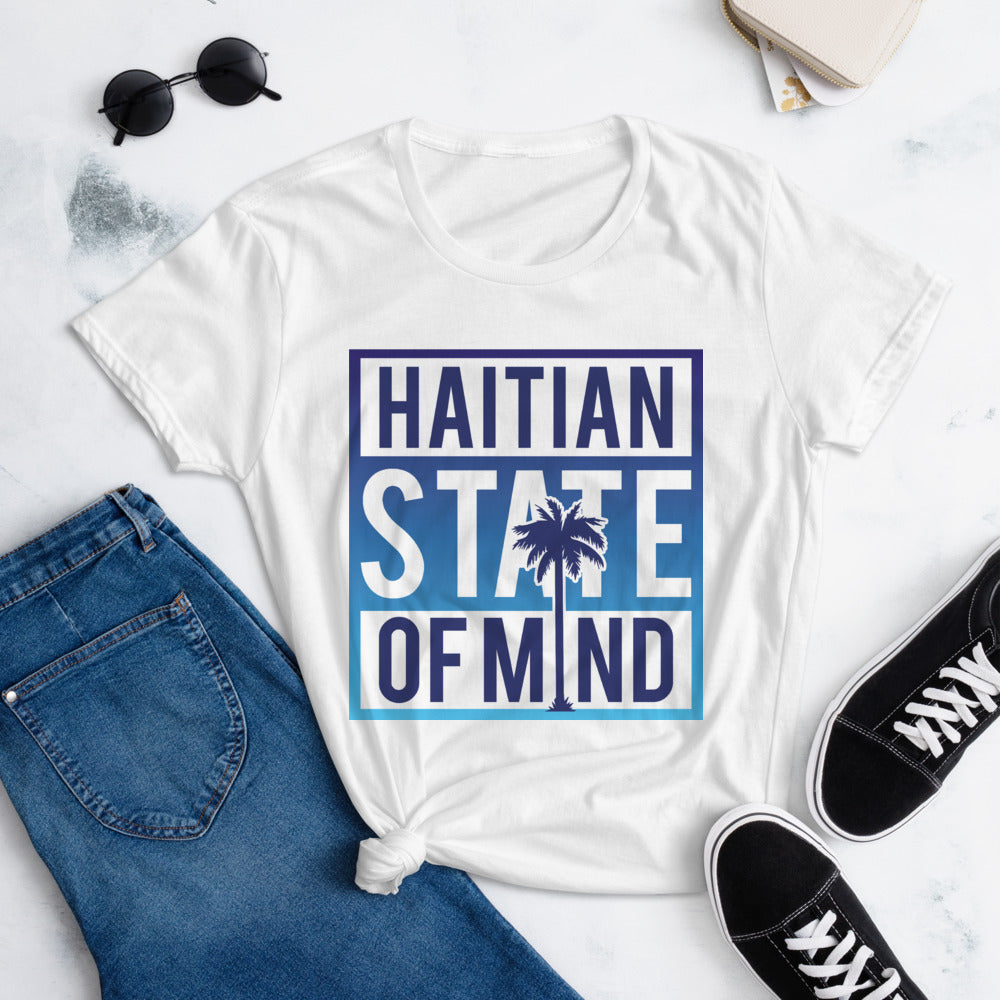 Blue Haitian State of Mind Tee