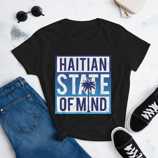 Blue Haitian State of Mind Tee