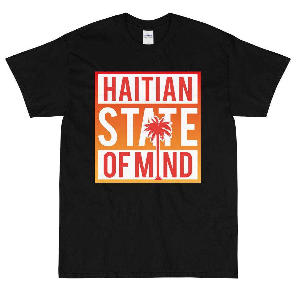 Red Haitian State of Mind Tee