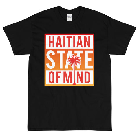 Red Haitian State of Mind Tee