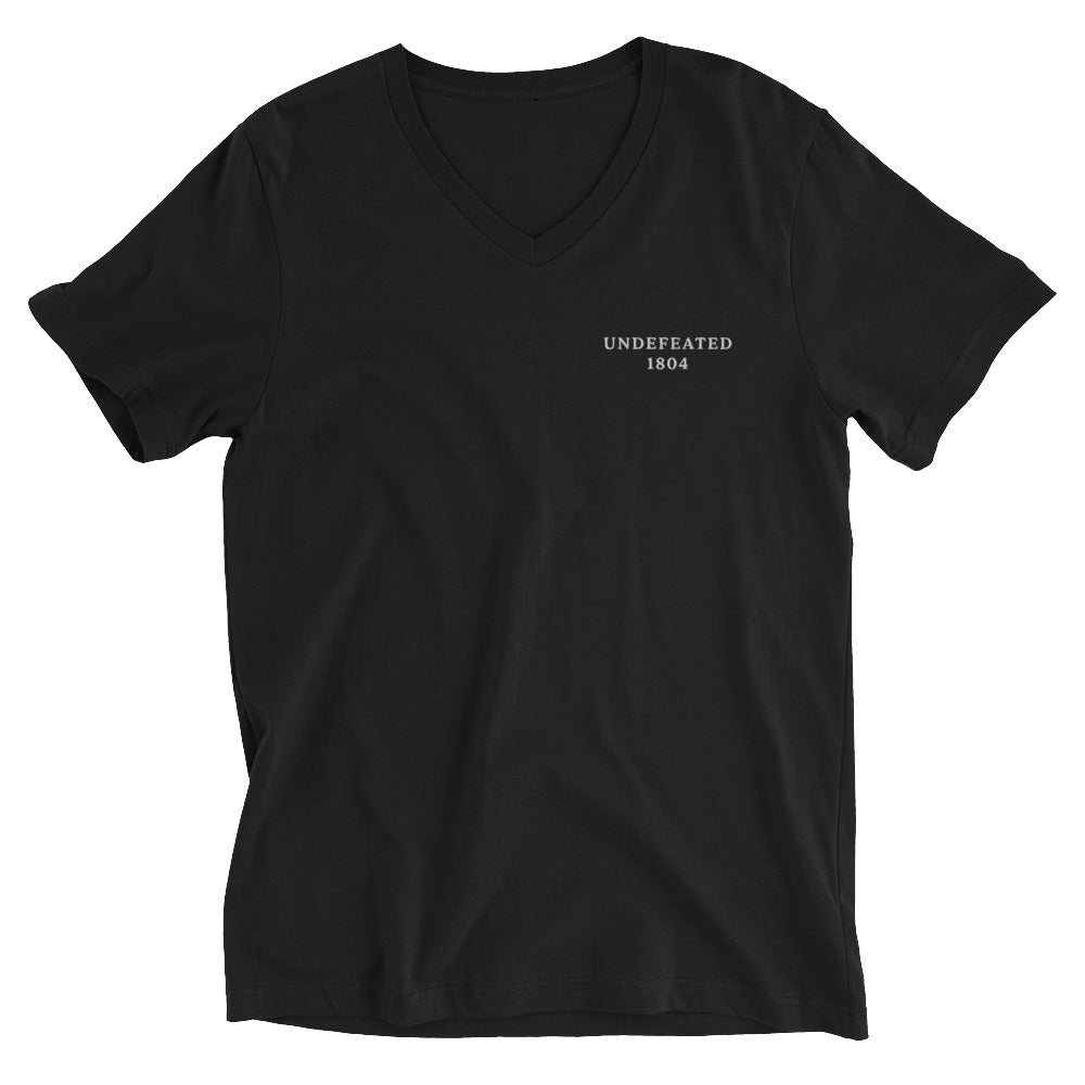 Undefeated 1804 Embroidery Unisex V-Neck – La collection JP