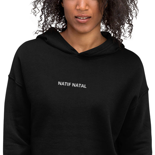 Natif Natal Crop Hoodie